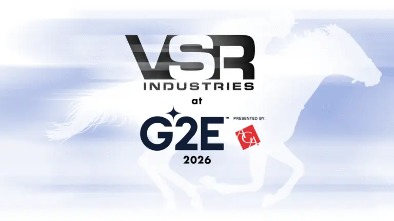 VSR Industries at G2E 2026 Post Banner